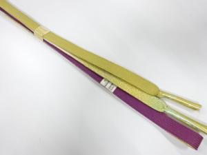 未使用品　正絹　高麗　手組帯締め